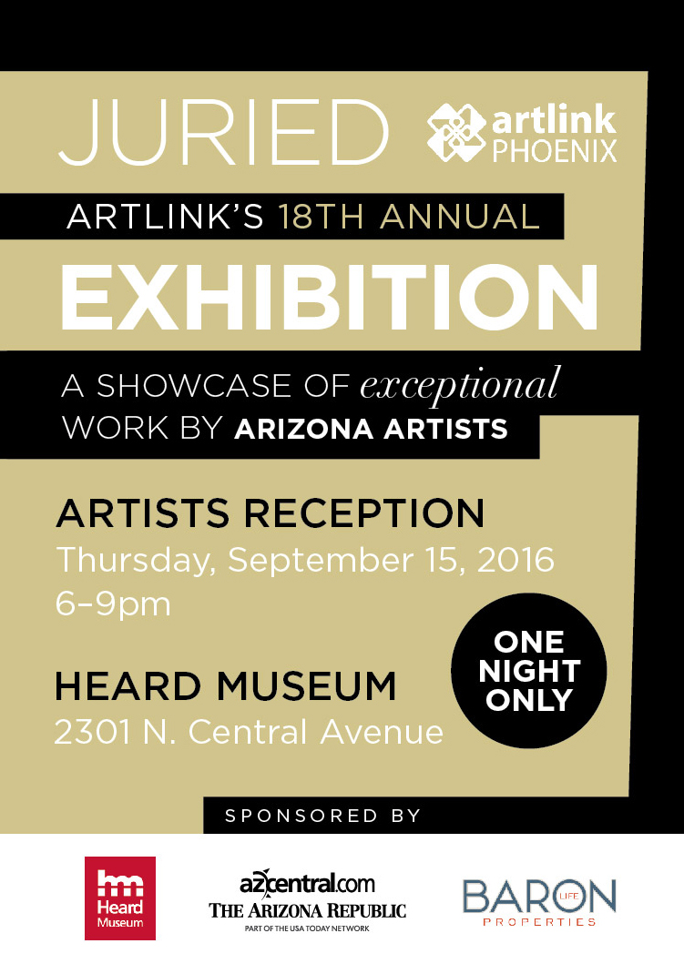 45 Arizona Artists Selected for Artlink Juried Exhibition