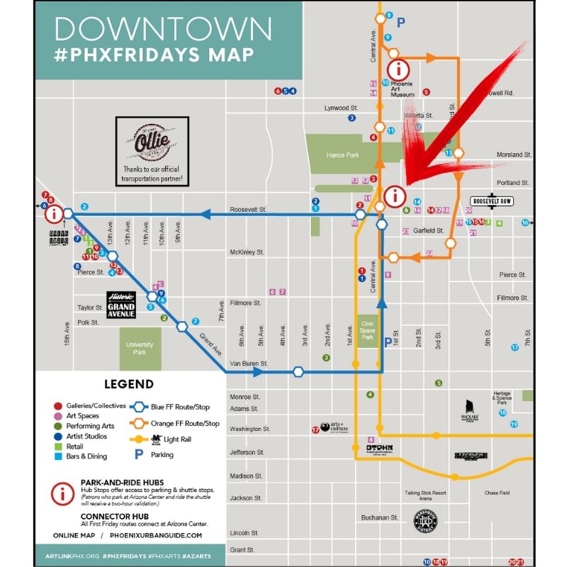 New First Friday Shuttle Routes Announced for Summer