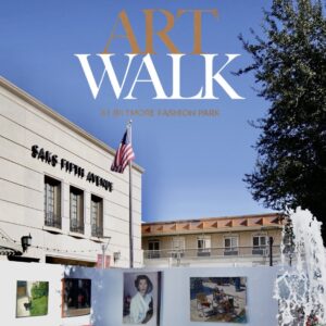 Photo of art exhibit at Biltmore Fashion Park