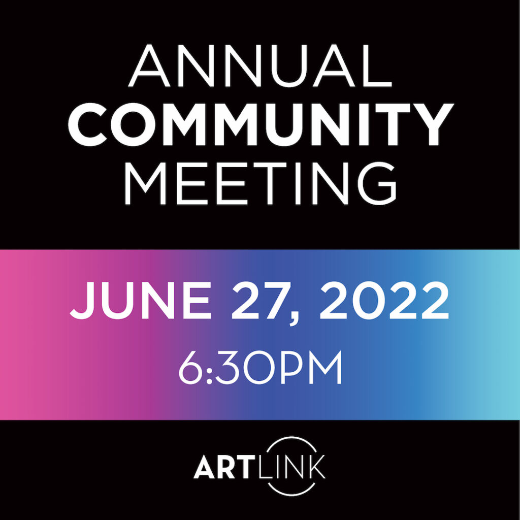 Artlink Annual Community Meeting