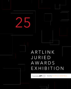 25th Annual Artlink Juried Awards exhibition graphic
